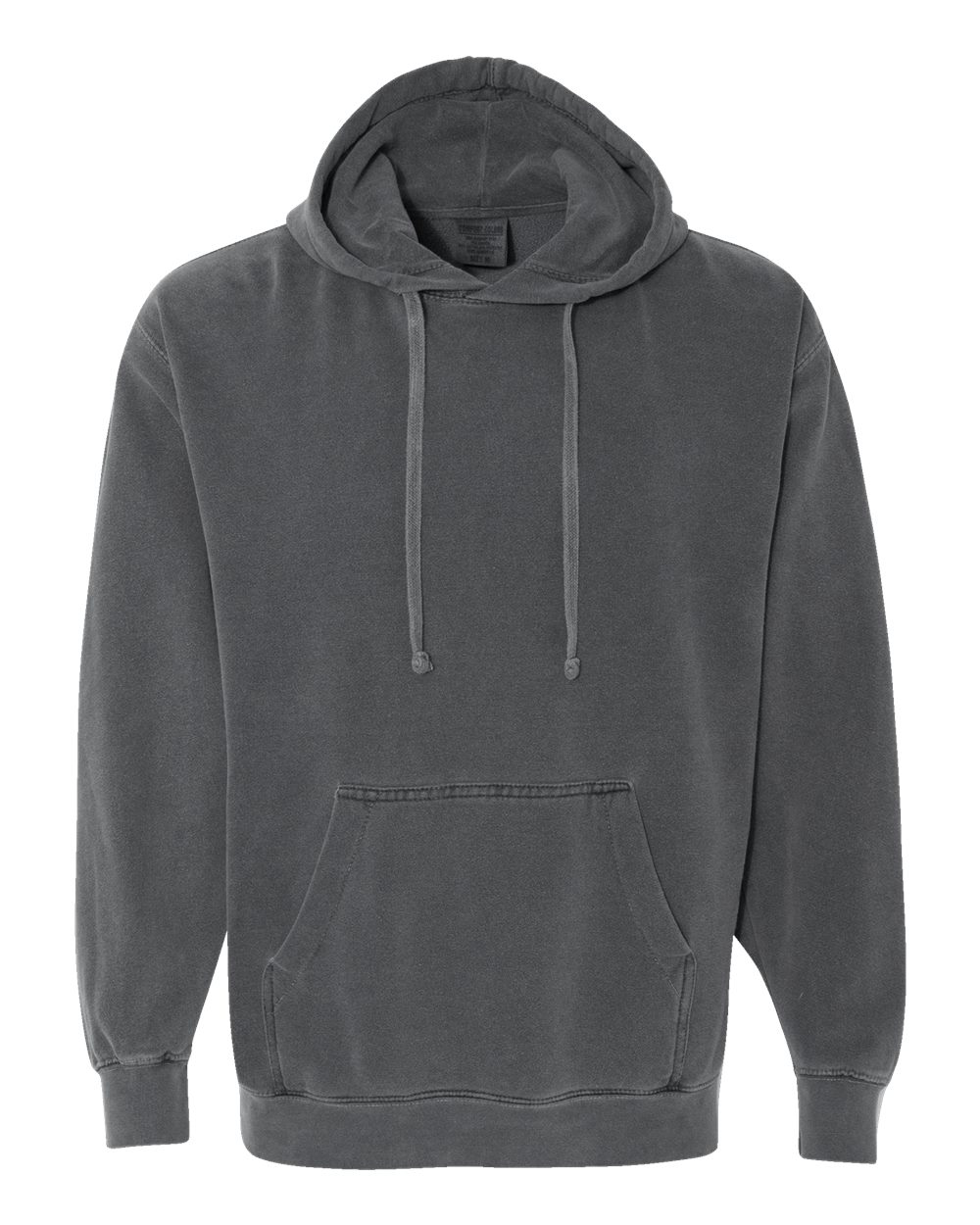 Comfort Colors 1567 Unisex Garment-Dyed Hooded Sweatshirt - Pepper