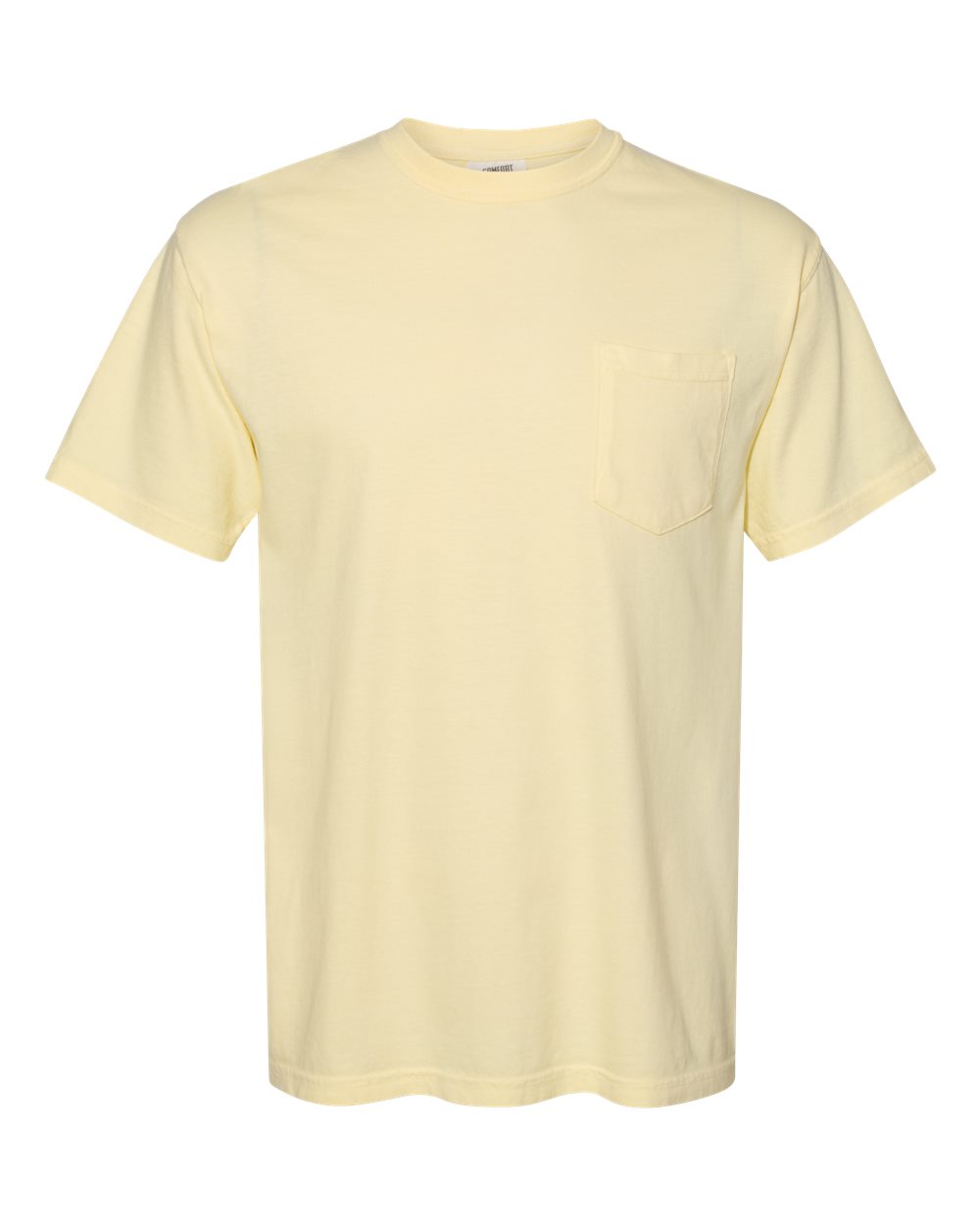 Comfort Colors 6030 Unisex Garment-Dyed Heavyweight Pocket T-Shirt - Banana