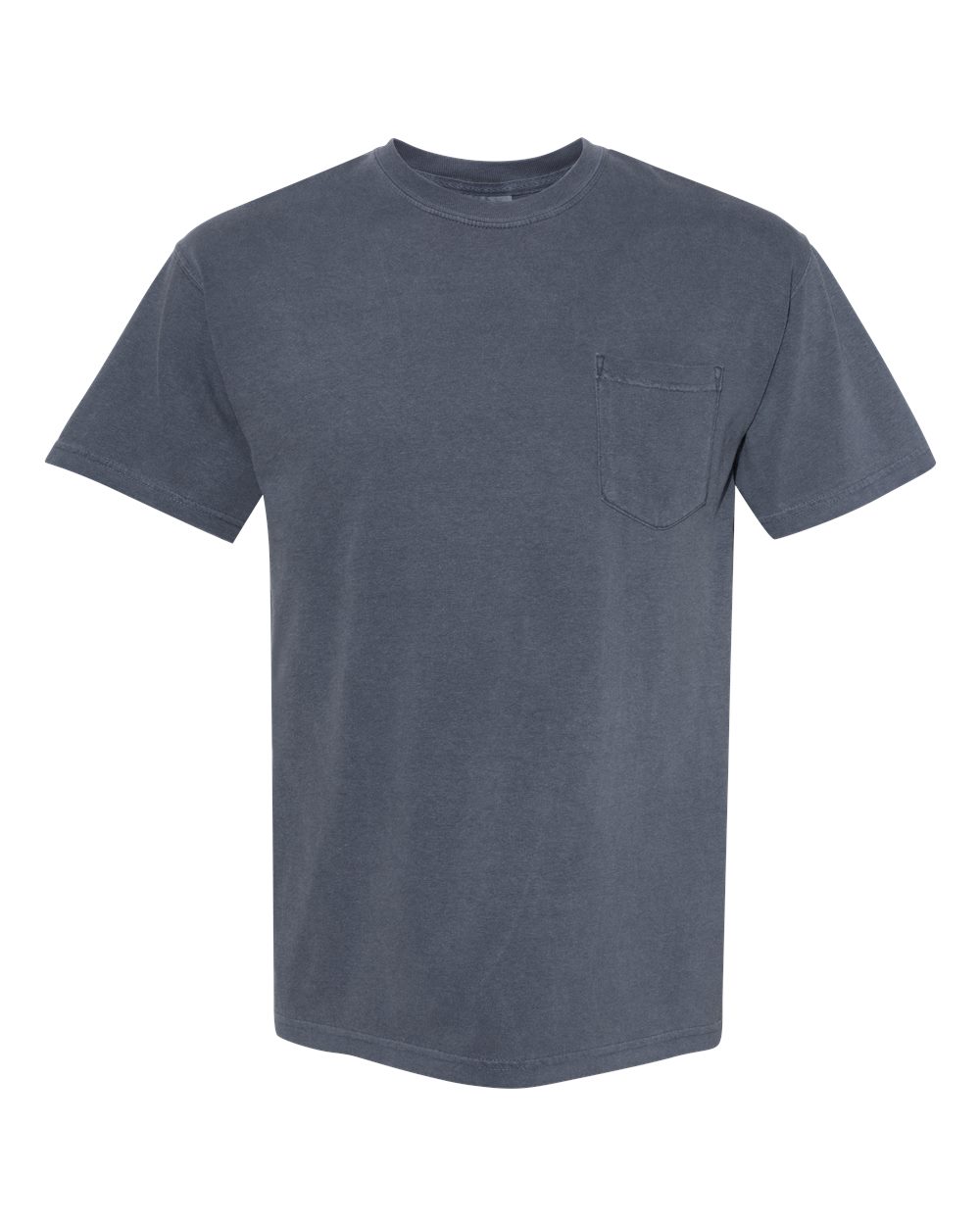 Comfort Colors 6030 Unisex Garment-Dyed Heavyweight Pocket T-Shirt - Denim