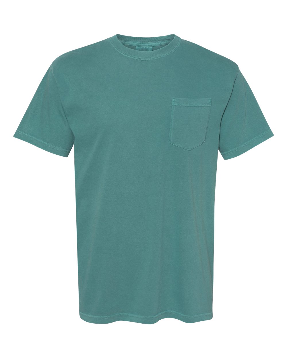 Comfort Colors 6030 Unisex Garment-Dyed Heavyweight Pocket T-Shirt - Emerald