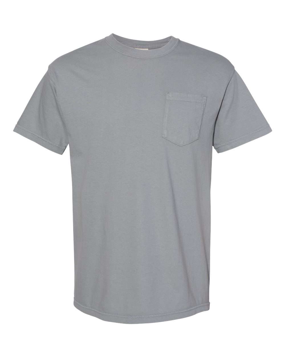 Comfort Colors 6030 Unisex Garment-Dyed Heavyweight Pocket T-Shirt - Granite