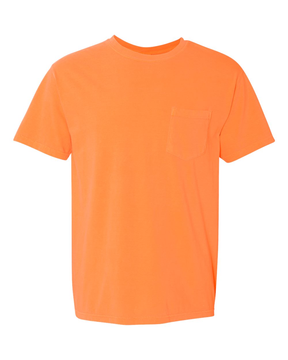 Comfort Colors 6030 Unisex Garment-Dyed Heavyweight Pocket T-Shirt - Melon