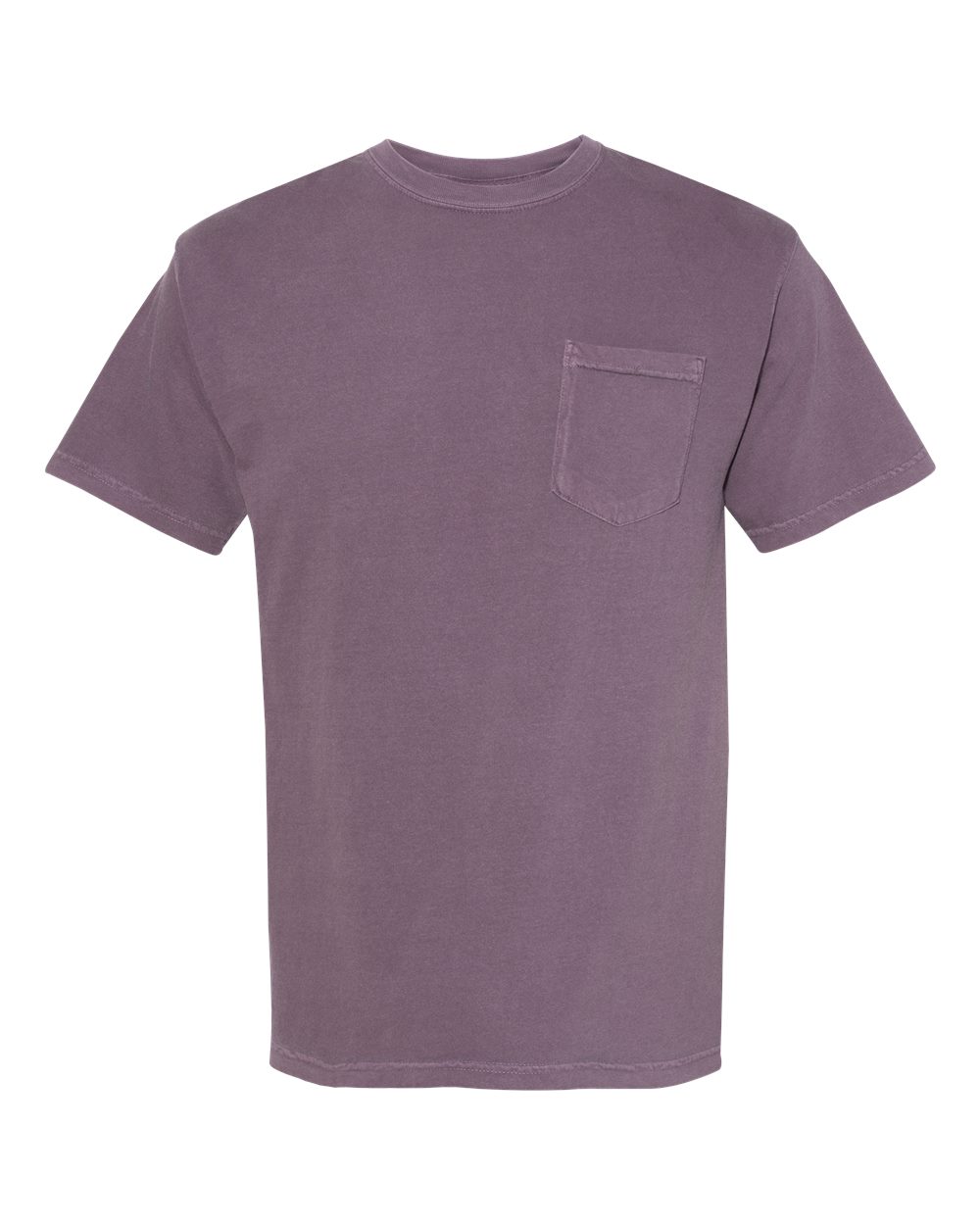 Comfort Colors 6030 Unisex Garment-Dyed Heavyweight Pocket T-Shirt - Wine