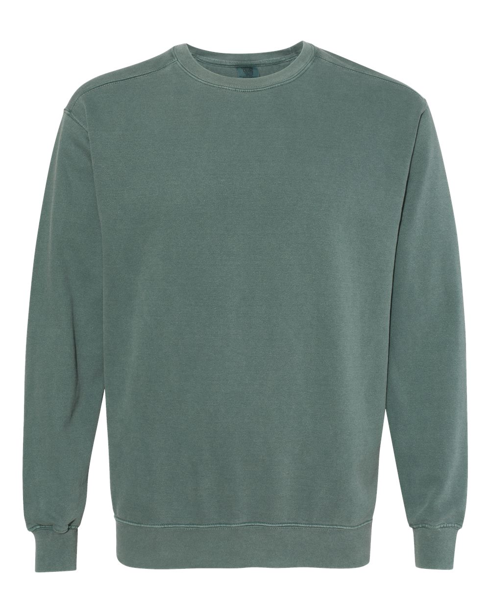 Comfort Colors 1566 Unisex Garment-Dyed Crewneck Sweatshirt - Blue Spruce