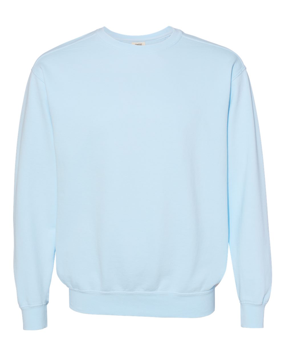 Comfort Colors 1566 Unisex Garment-Dyed Crewneck Sweatshirt - Chambray