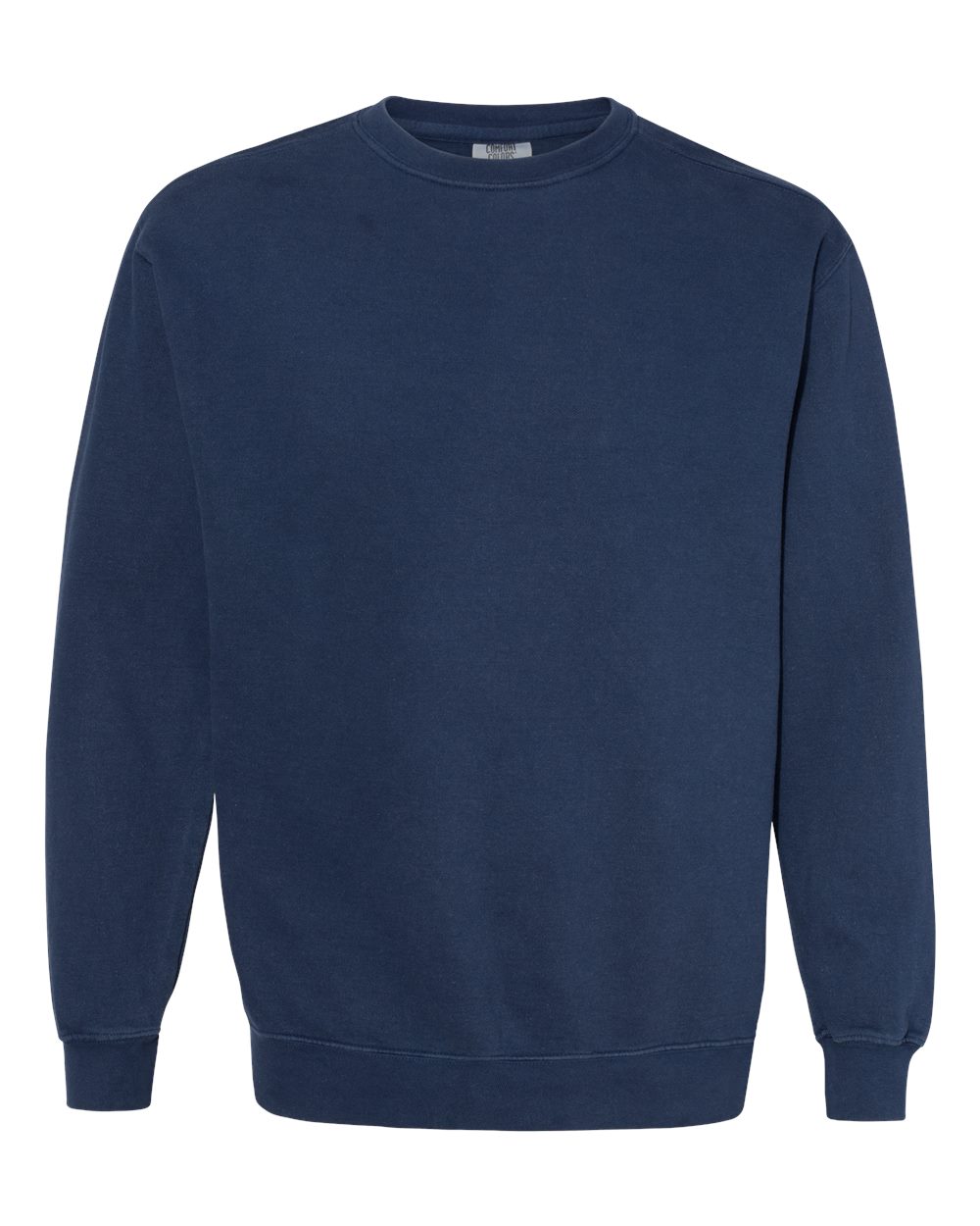 Comfort Colors 1566 Unisex Garment-Dyed Crewneck Sweatshirt - True Navy