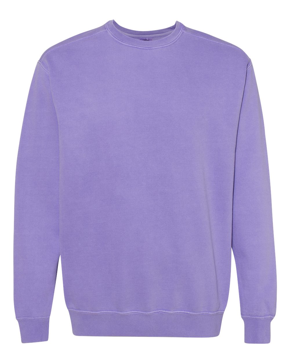 Comfort Colors 1566 Unisex Garment-Dyed Crewneck Sweatshirt - Violet