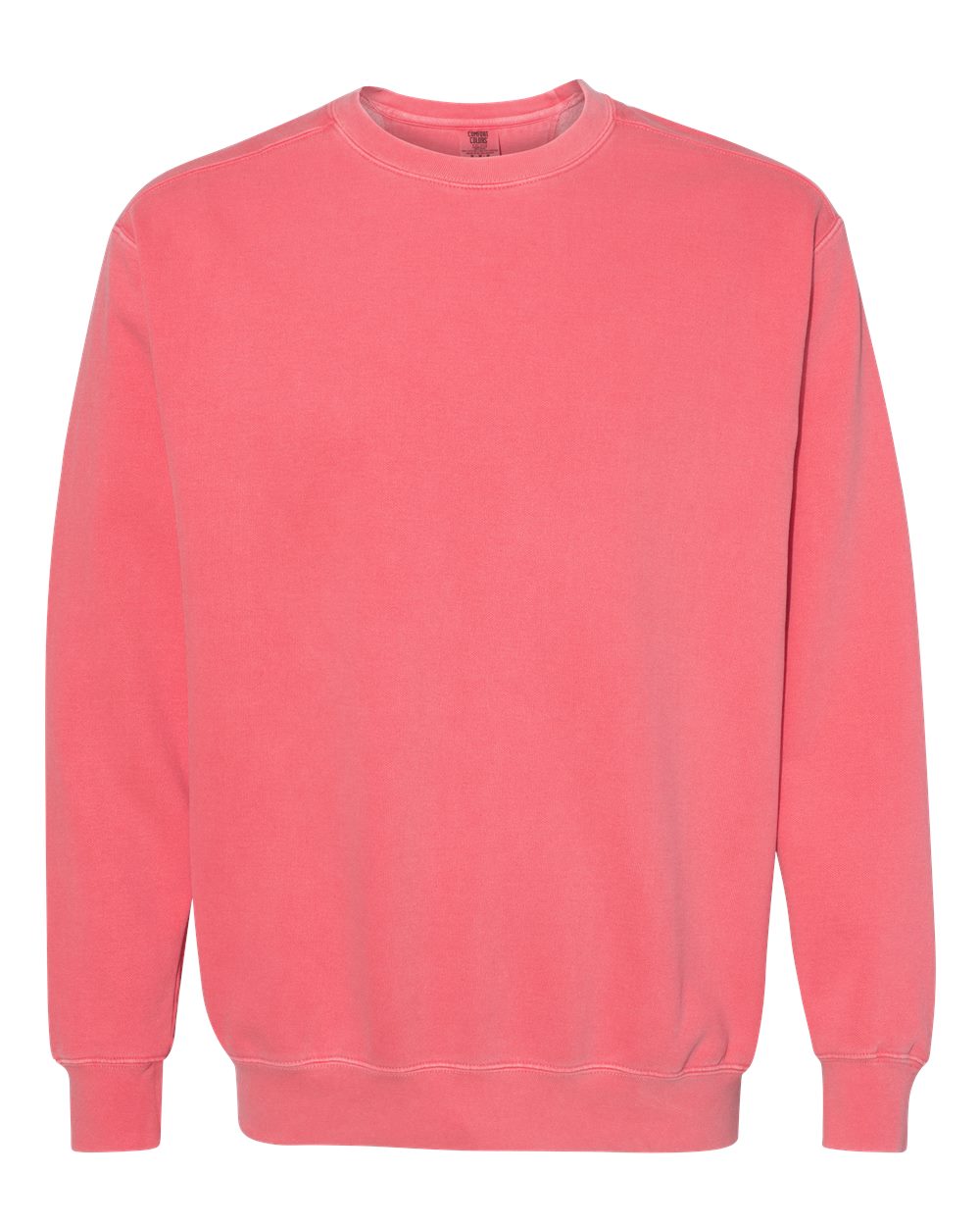 Comfort Colors 1566 Unisex Garment-Dyed Crewneck Sweatshirt - Watermelon