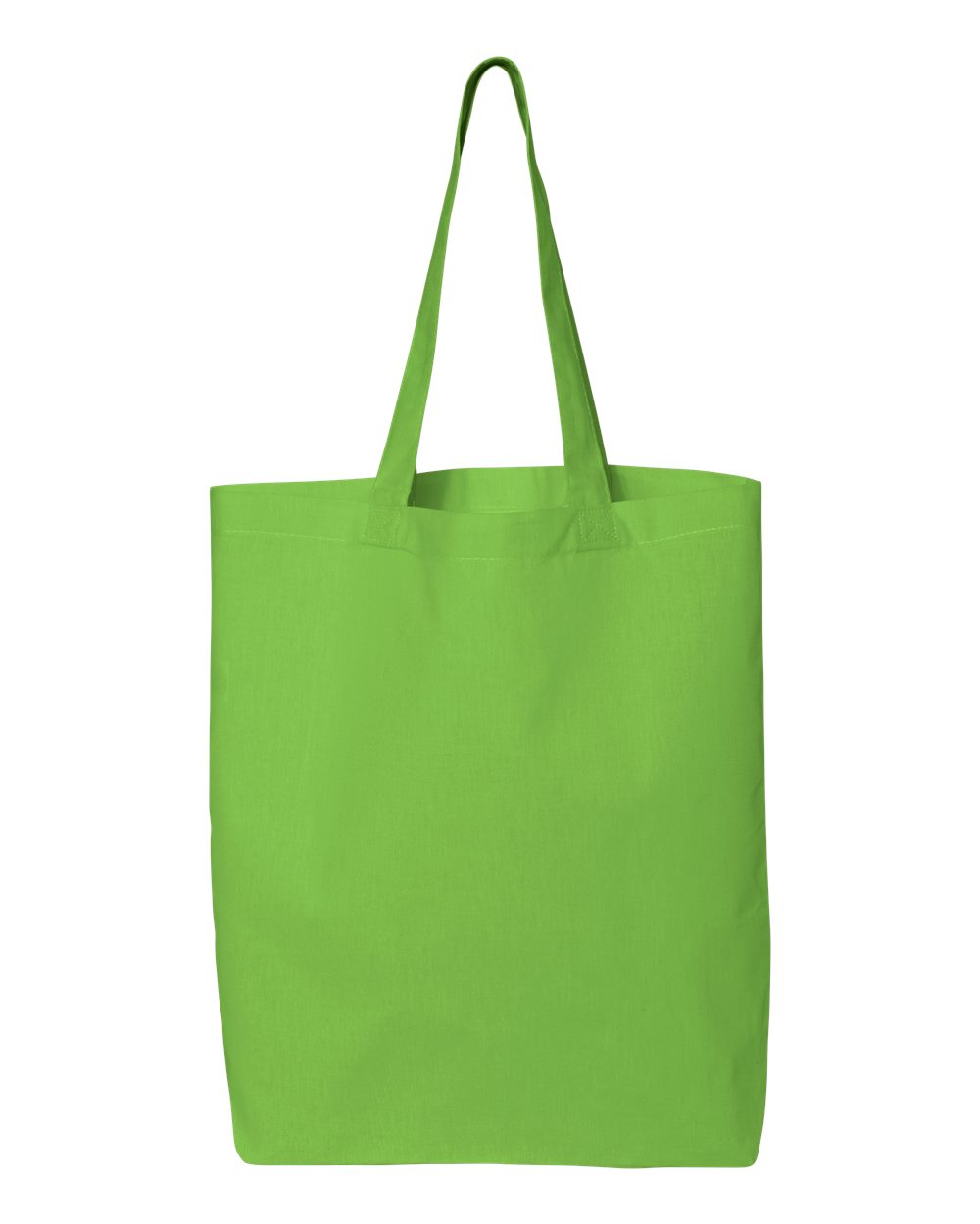 Q-Tees QTBG 12L Economical Tote - Lime