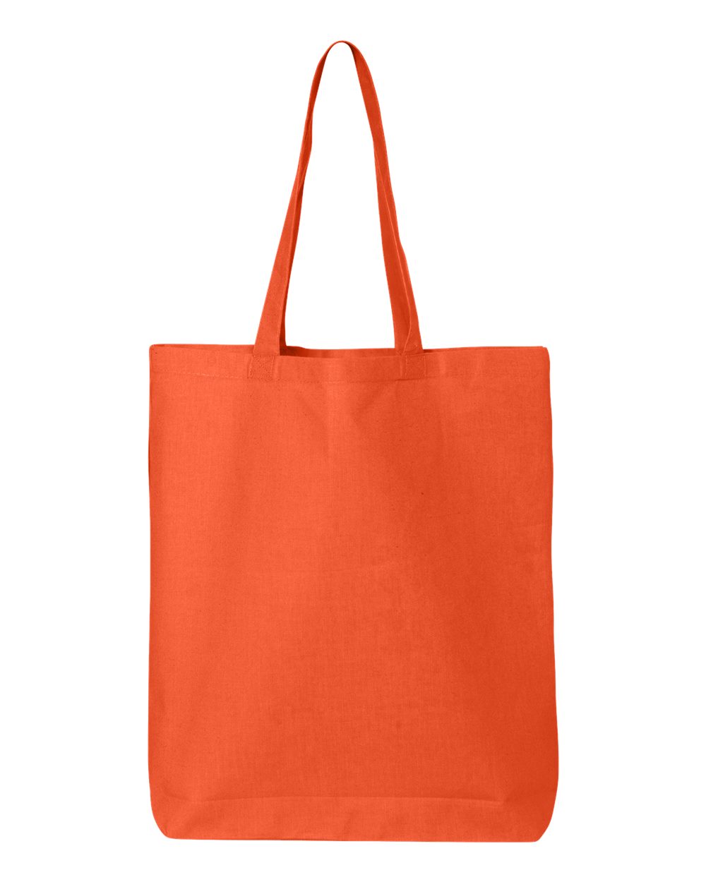 Q-Tees QTBG 12L Economical Tote - Orange