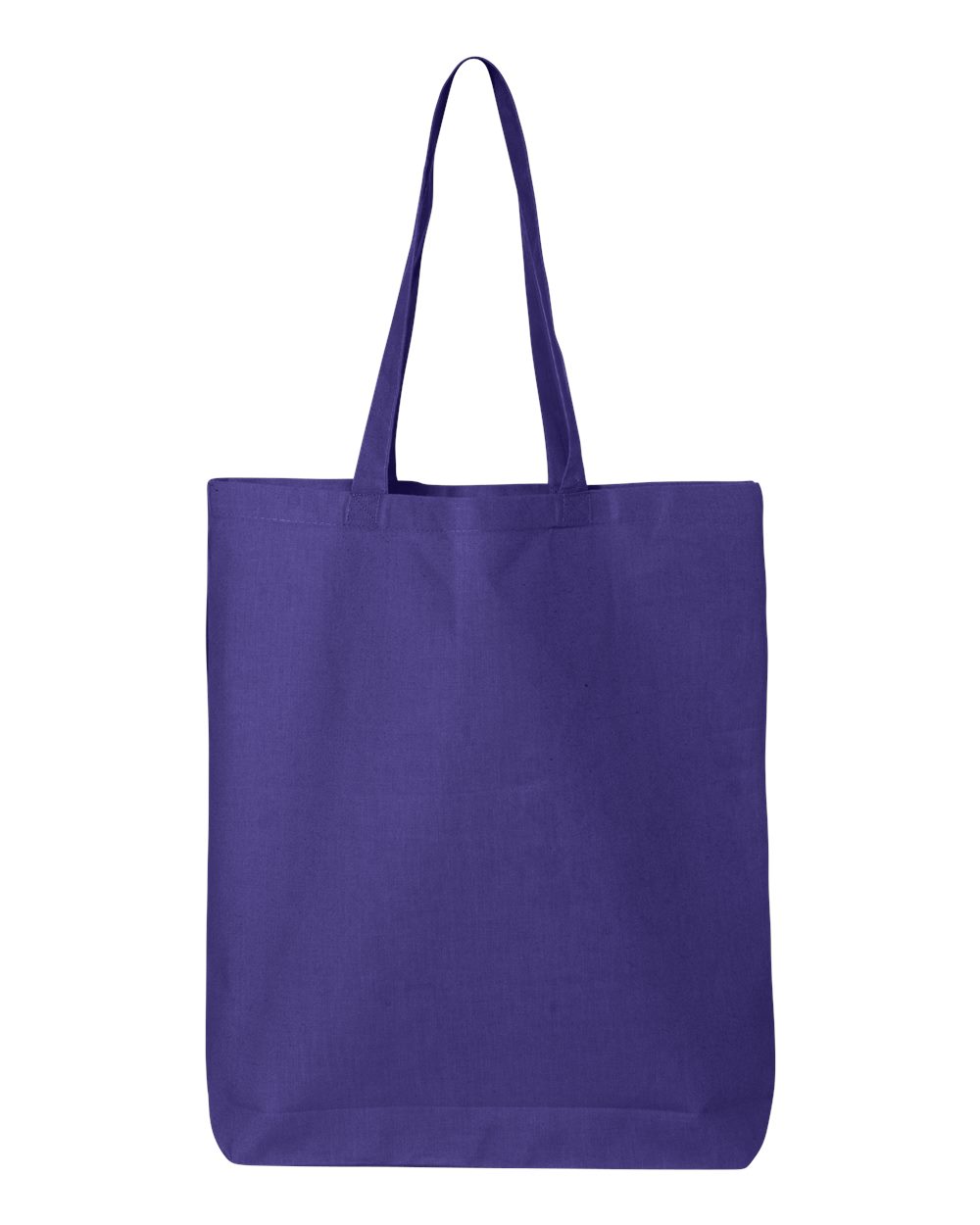 Q-Tees QTBG 12L Economical Tote - Purple