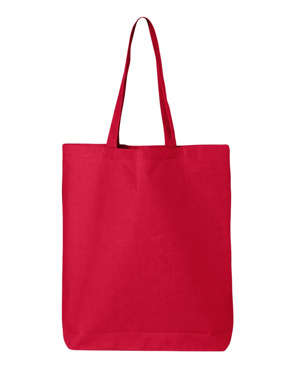 Q-Tees QTBG 12L Economical Tote - Red