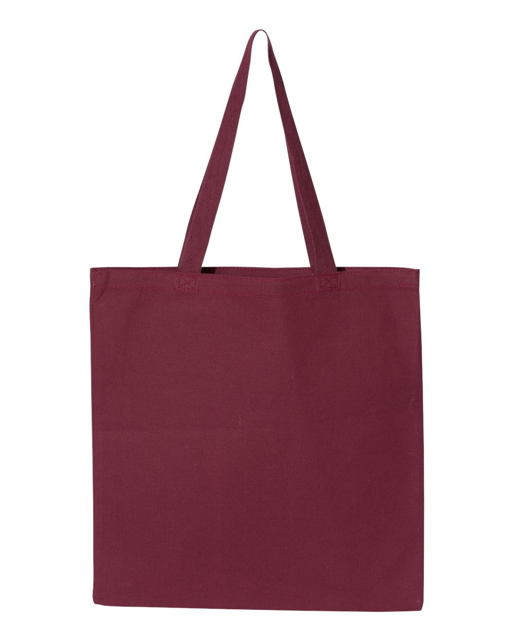 Q-Tees Q800 Promotional Tote - Maroon