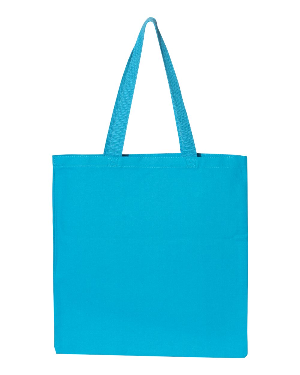 Q-Tees Q800 Promotional Tote - Turquoise