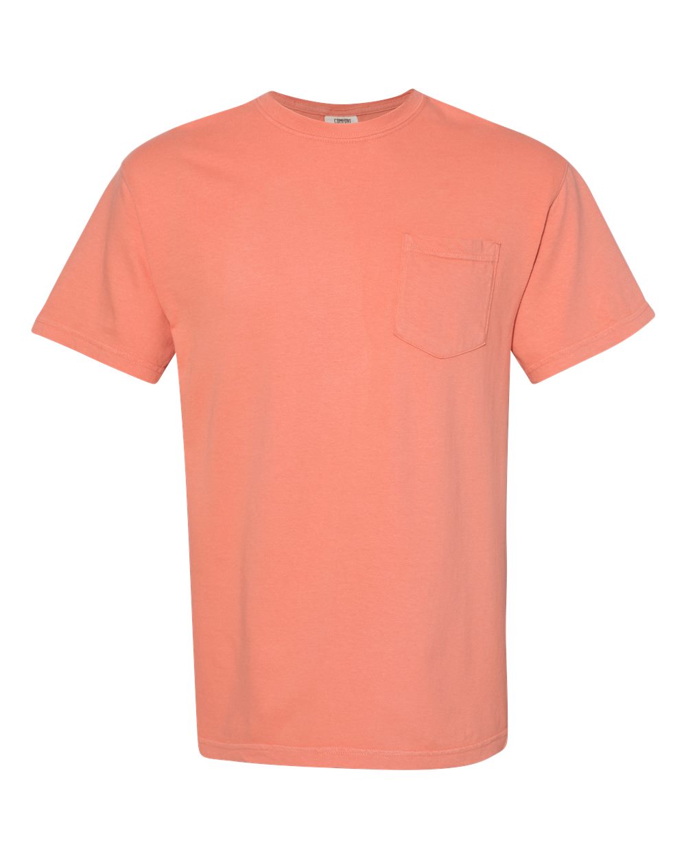 Comfort Colors 6030 Unisex Garment-Dyed Heavyweight Pocket T-Shirt - Terracotta