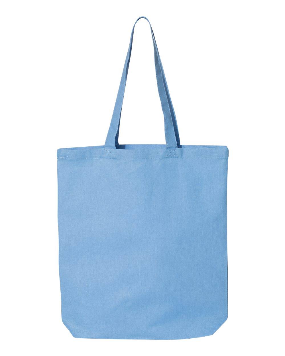 Q-Tees QTBG 12L Economical Tote - Carolina Blue