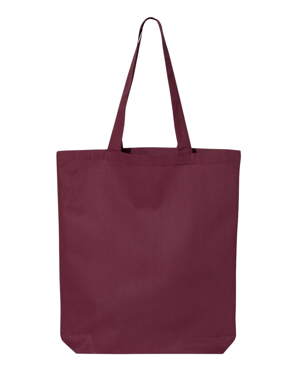 Q-Tees QTBG 12L Economical Tote - Maroon