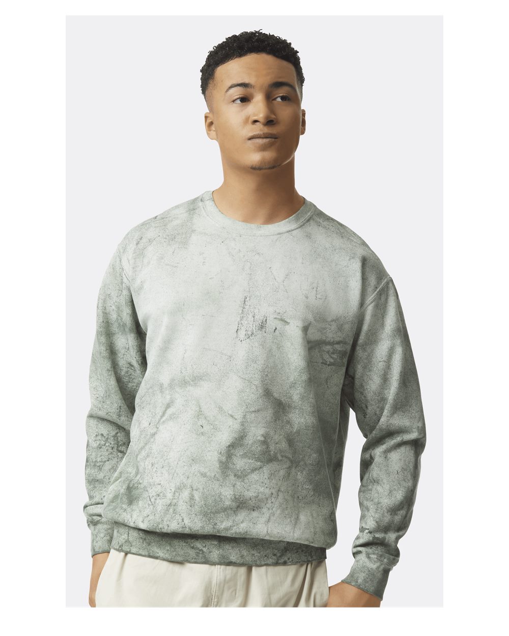 Comfort Colors 1545 Unisex Colorblast™ Crewneck Sweatshirt - Fern