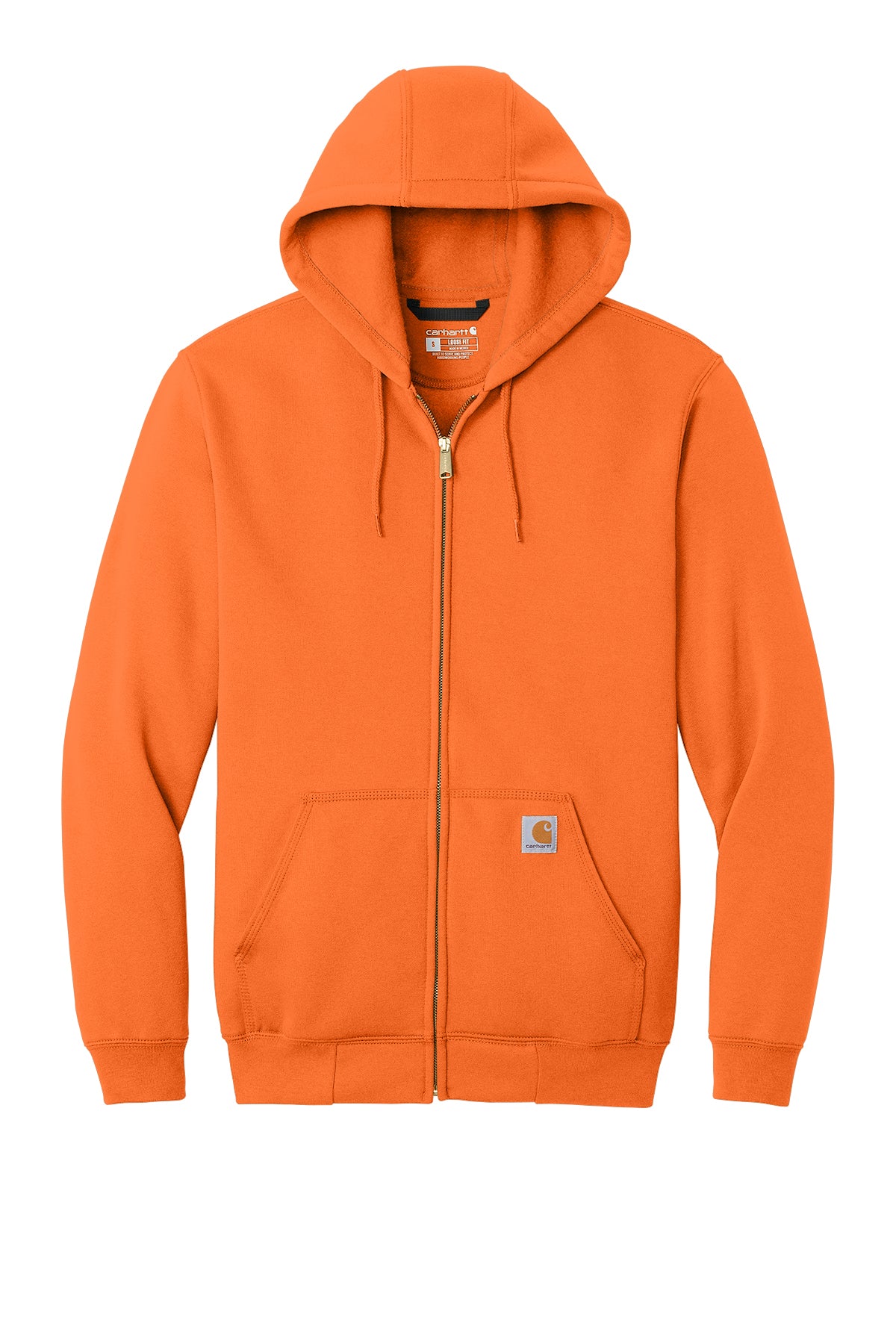 Carhartt Midweight Hooded Zip-Front Sweatshirt CTK122