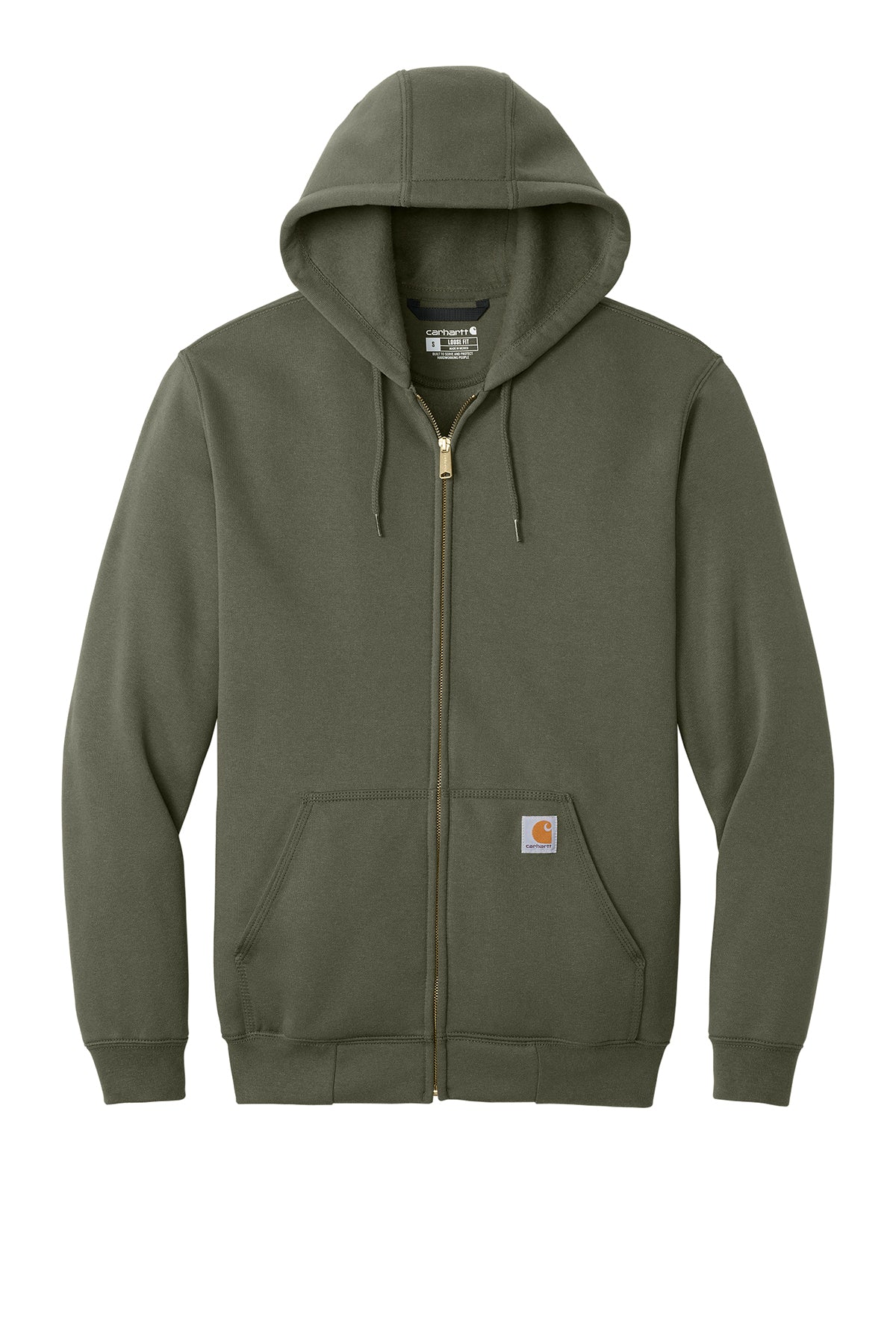 Carhartt Midweight Hooded Zip-Front Sweatshirt CTK122