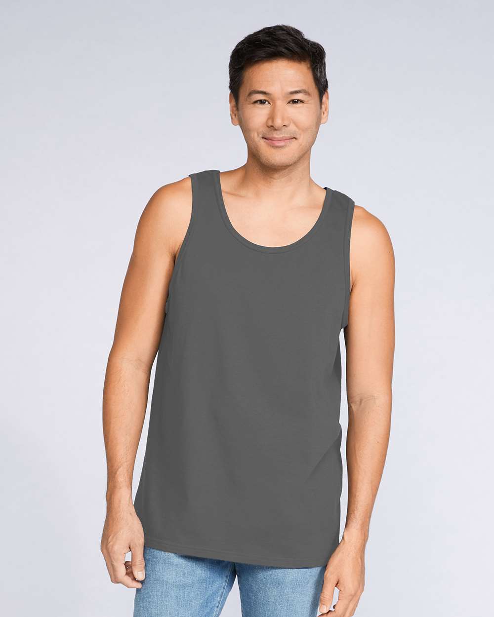 Gildan 64200 Unisex Softstyle® Tank Top - Charcoal