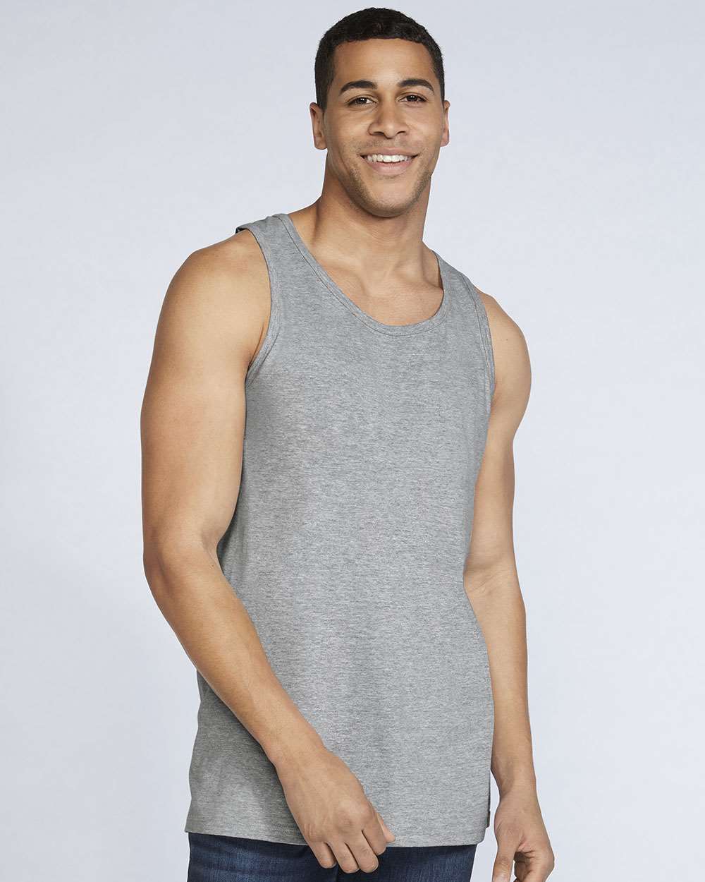 Gildan 64200 Unisex Softstyle® Tank Top - Sport Grey