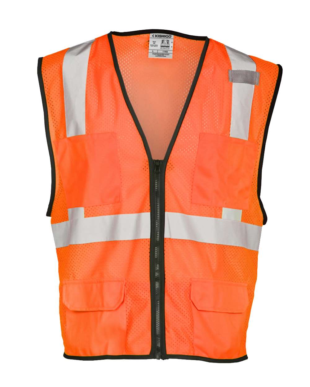 Kishigo 1191-1192 Economy Mesh Safety Vest
