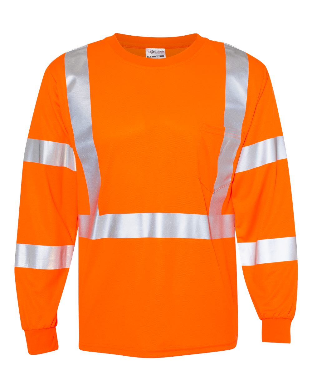 Kishigo 9145-9146 Long Sleeve class 3 Safety Tee