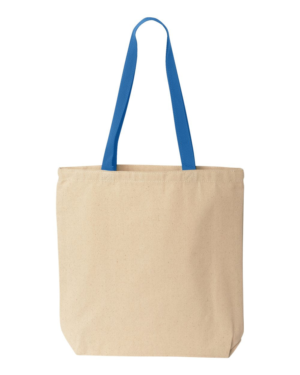 Liberty Bags Natural Tote with Contrast-Color Handles - 8868