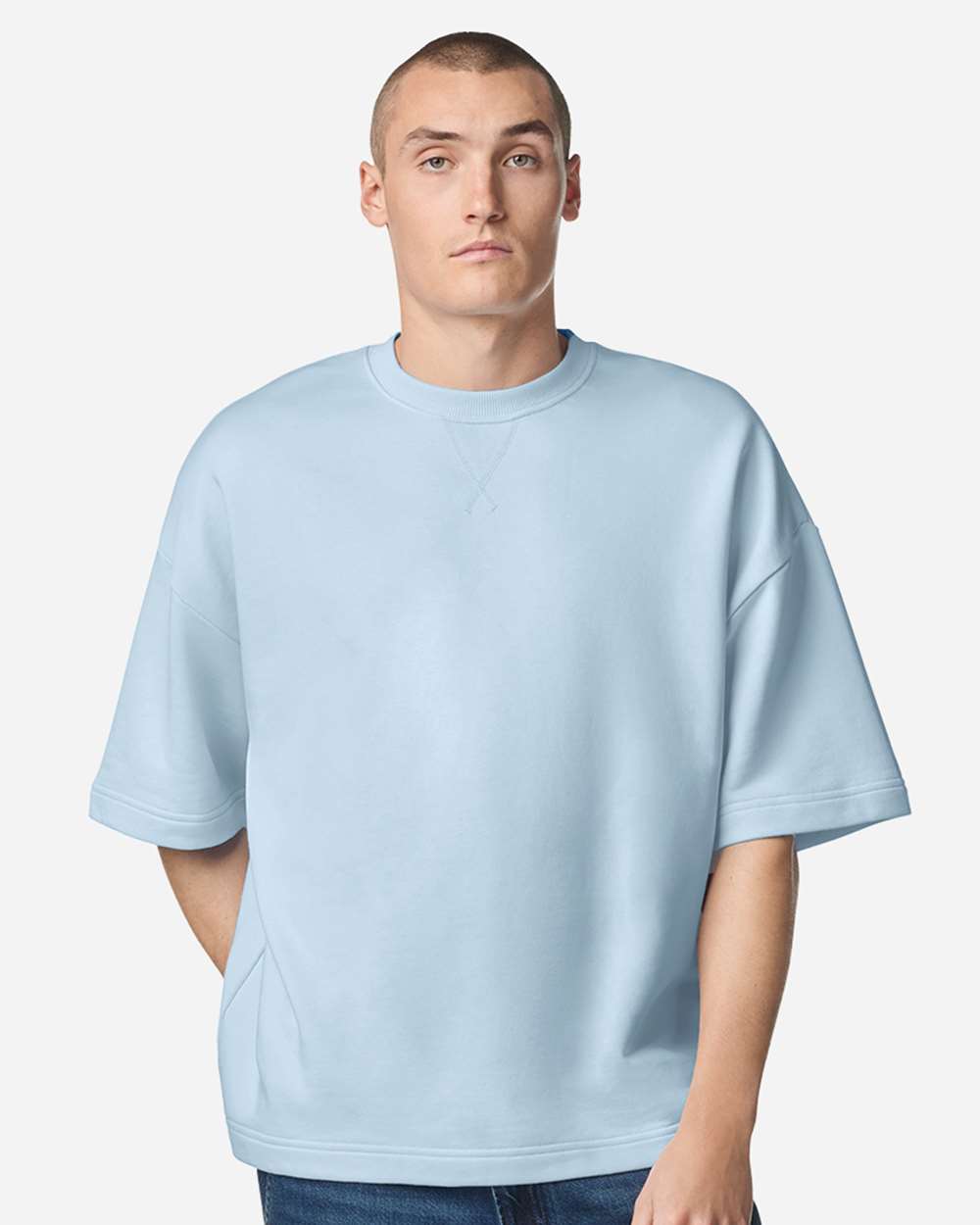 American Apparel Unisex French Terry Oversized Boxy Top - FTEX00