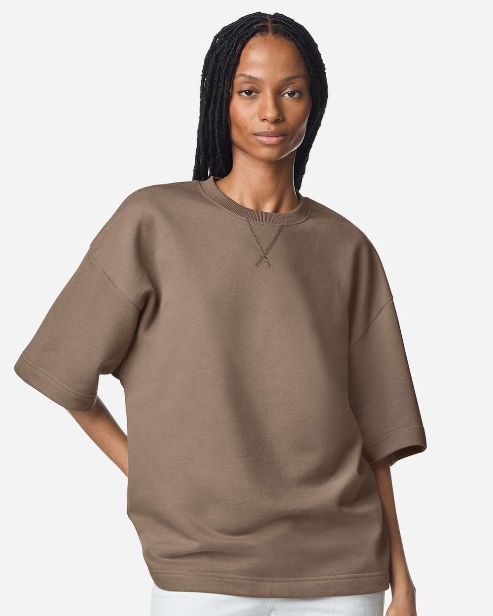 American Apparel Unisex French Terry Oversized Boxy Top - FTEX00